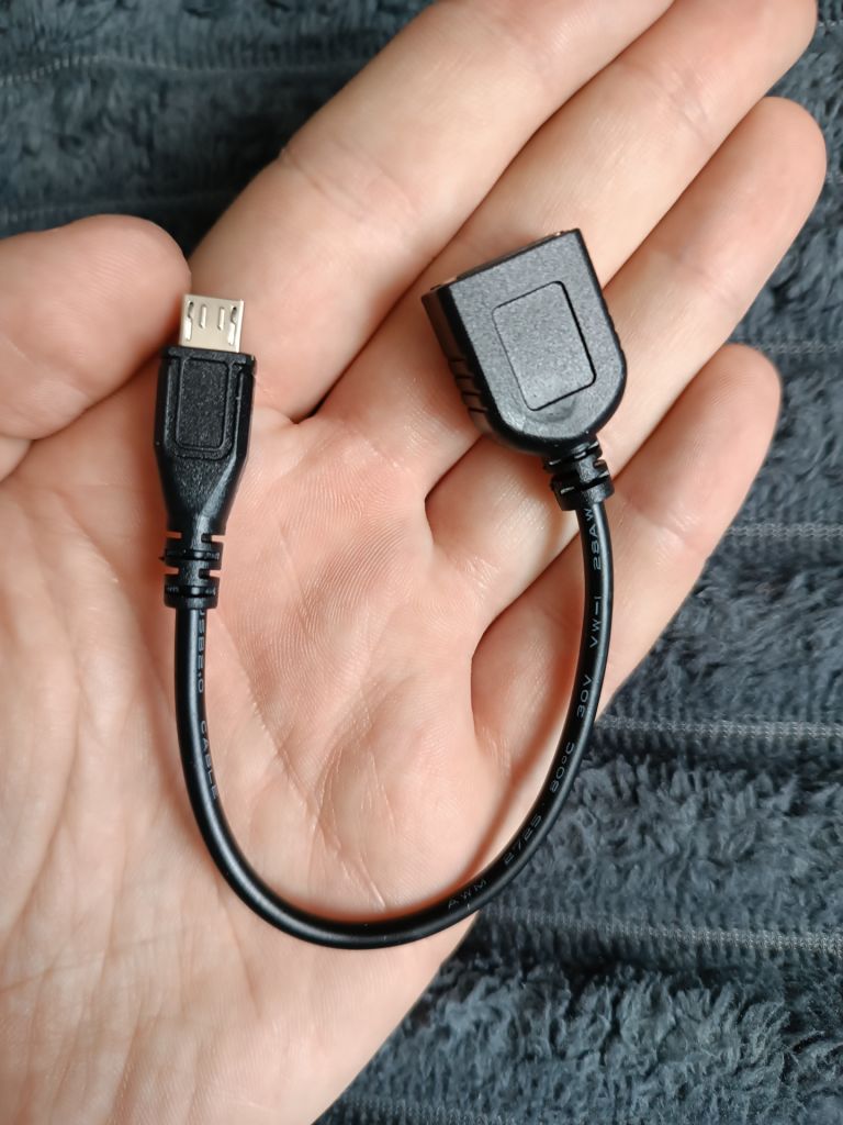Кабель синхронизации данных  OTG microUSB    (M), Переходник OTG USB – MICRO USB- USB   (F) - фото фото фото 1