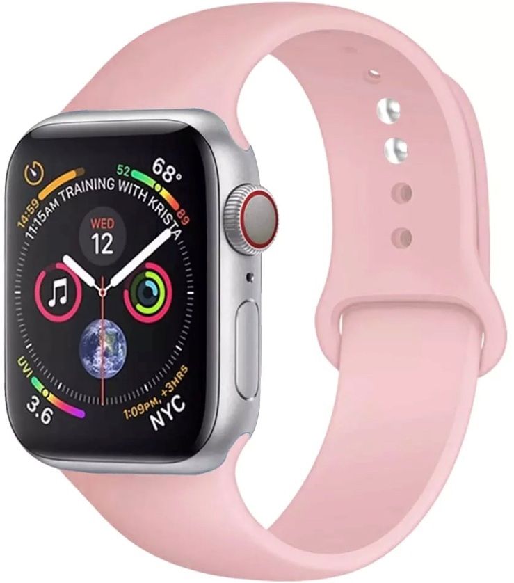 Силиконовый браслет для Apple Watch 38mm / 40mm #06 - фото фото фото 0