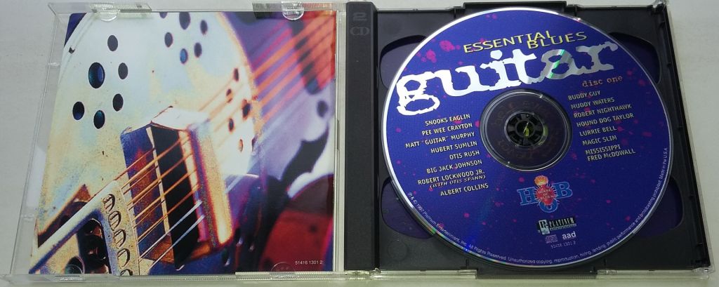 VARIOUS Essential Blues Guitar 2CD  US - фото фото фото 1
