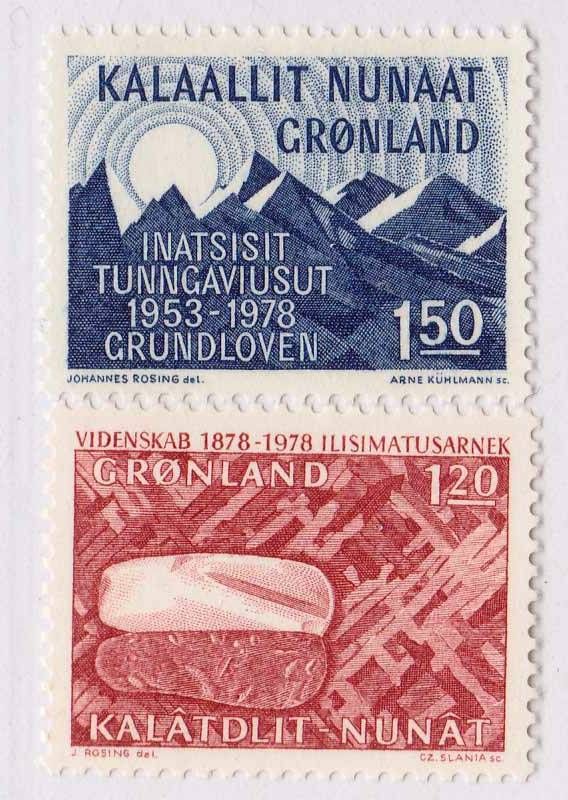 ZM Гренландия  1978 г  MNH - - фото фото фото 0