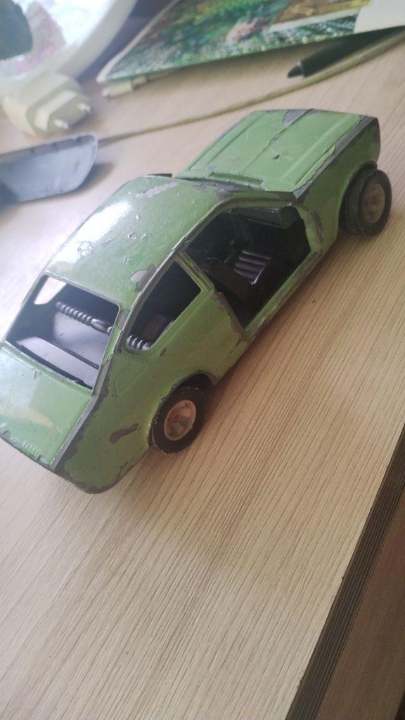 Opel kadett coupe scala 1/24 + броневик - фото фото фото 3