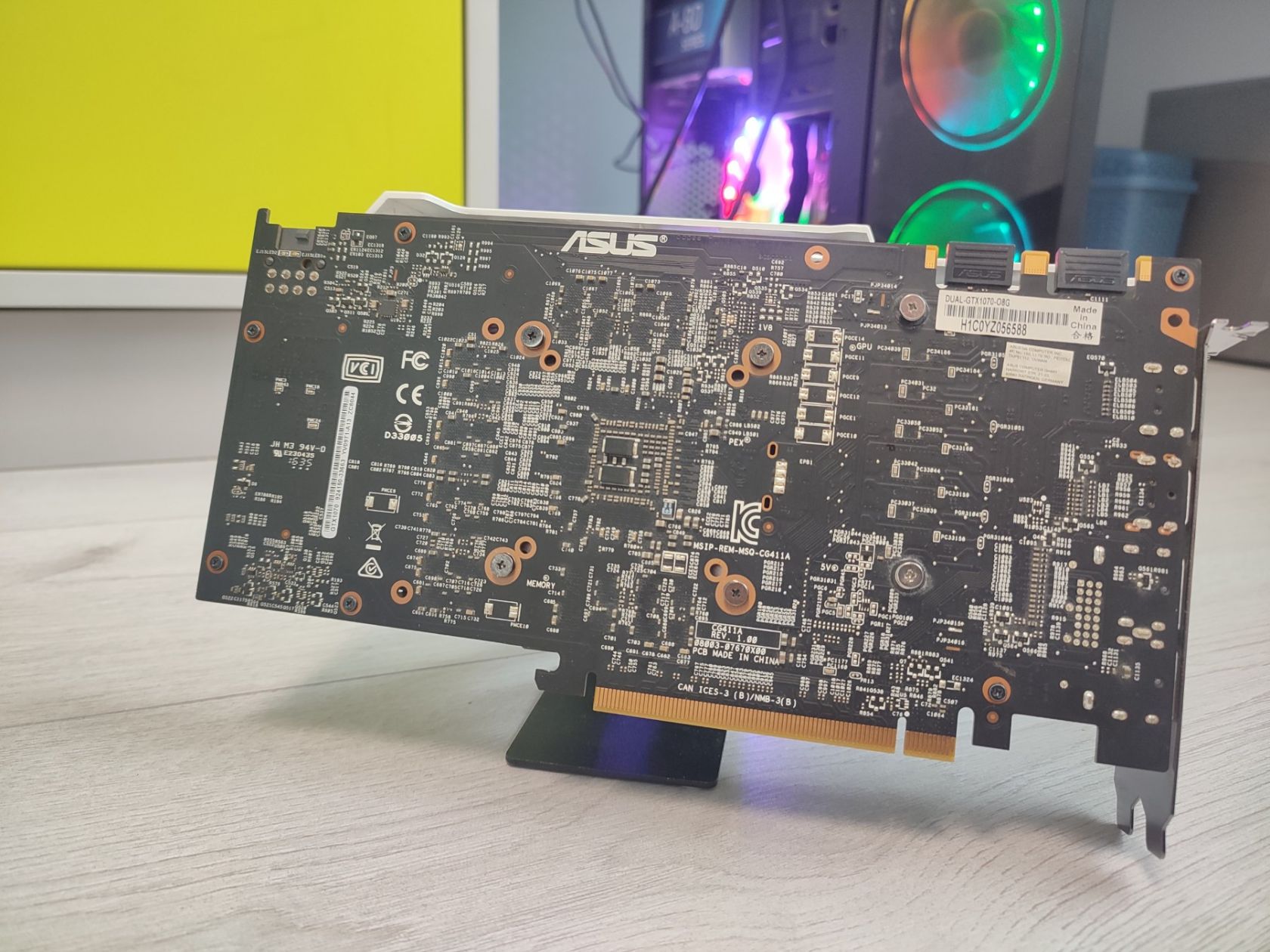 Видеокарта ASUS GTX 1070 8GB GDDR5 - фото фото фото 4