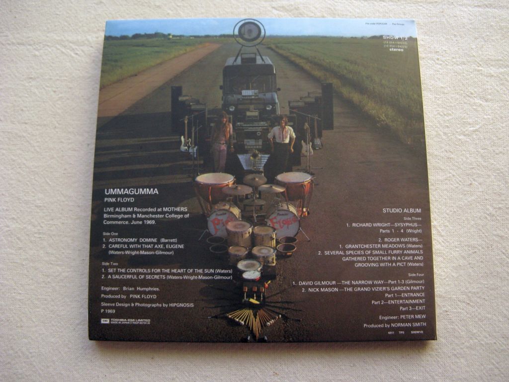 CDLP Pink Floyd. Ummagumma. 2CD. 1969. - фото фото фото 3