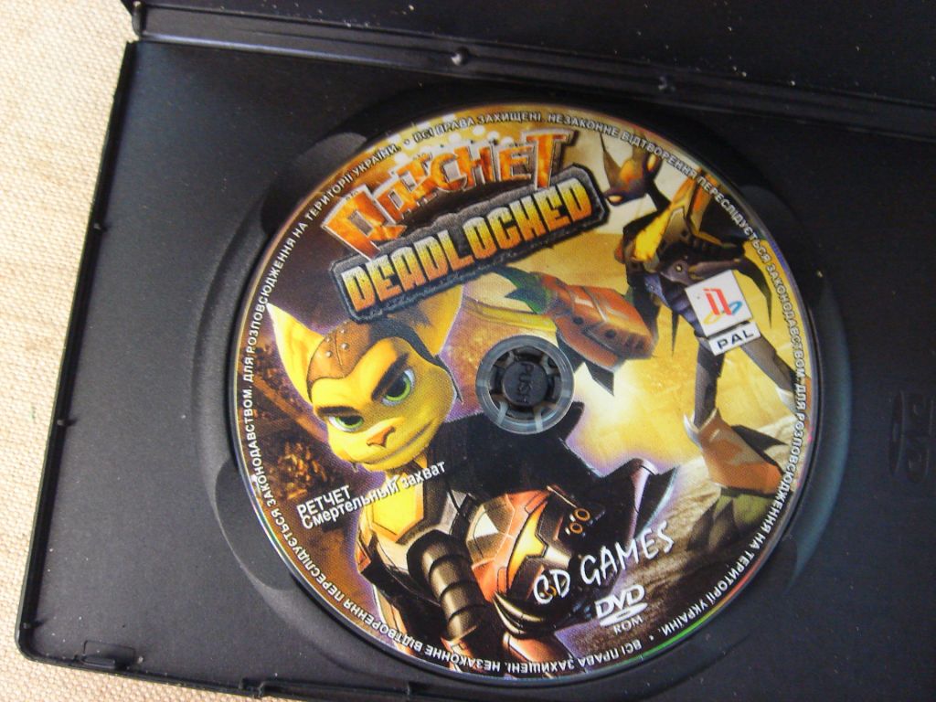 Гра DVD на PS2 Ratchet: Deadlocked RU/EN - фото фото фото 5