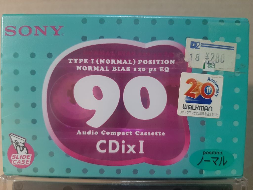 Кассета SONY CDixI 90 новая - фото фото фото 0