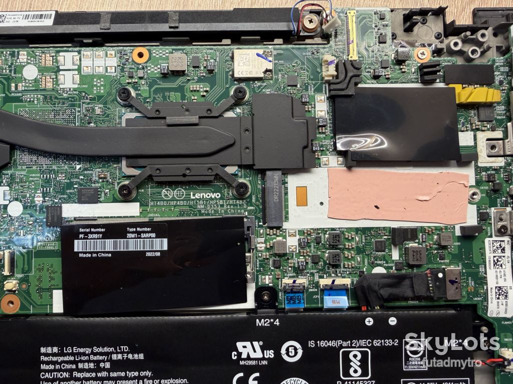 материнська плата lenovo thinkpad t14 gen2 i5-11g 8ram 20w1-sarp00 - фото фото фото 1