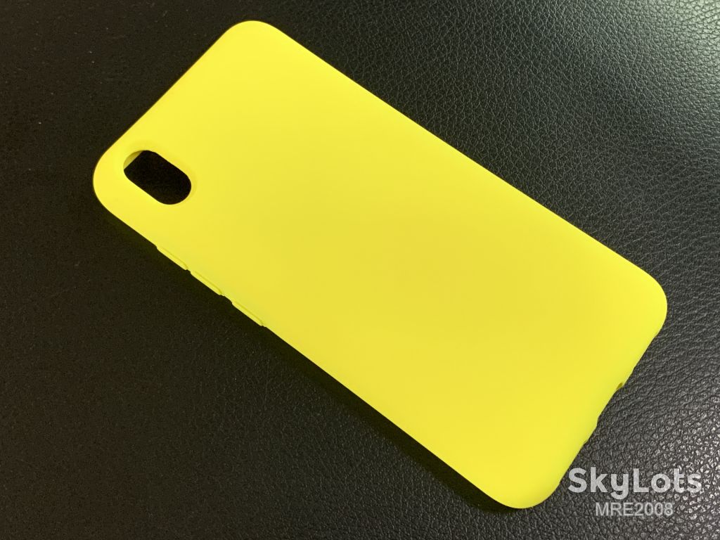 Чохол Silicone Cover для Xiaomi Redmi 7A yellow - фото фото фото 1