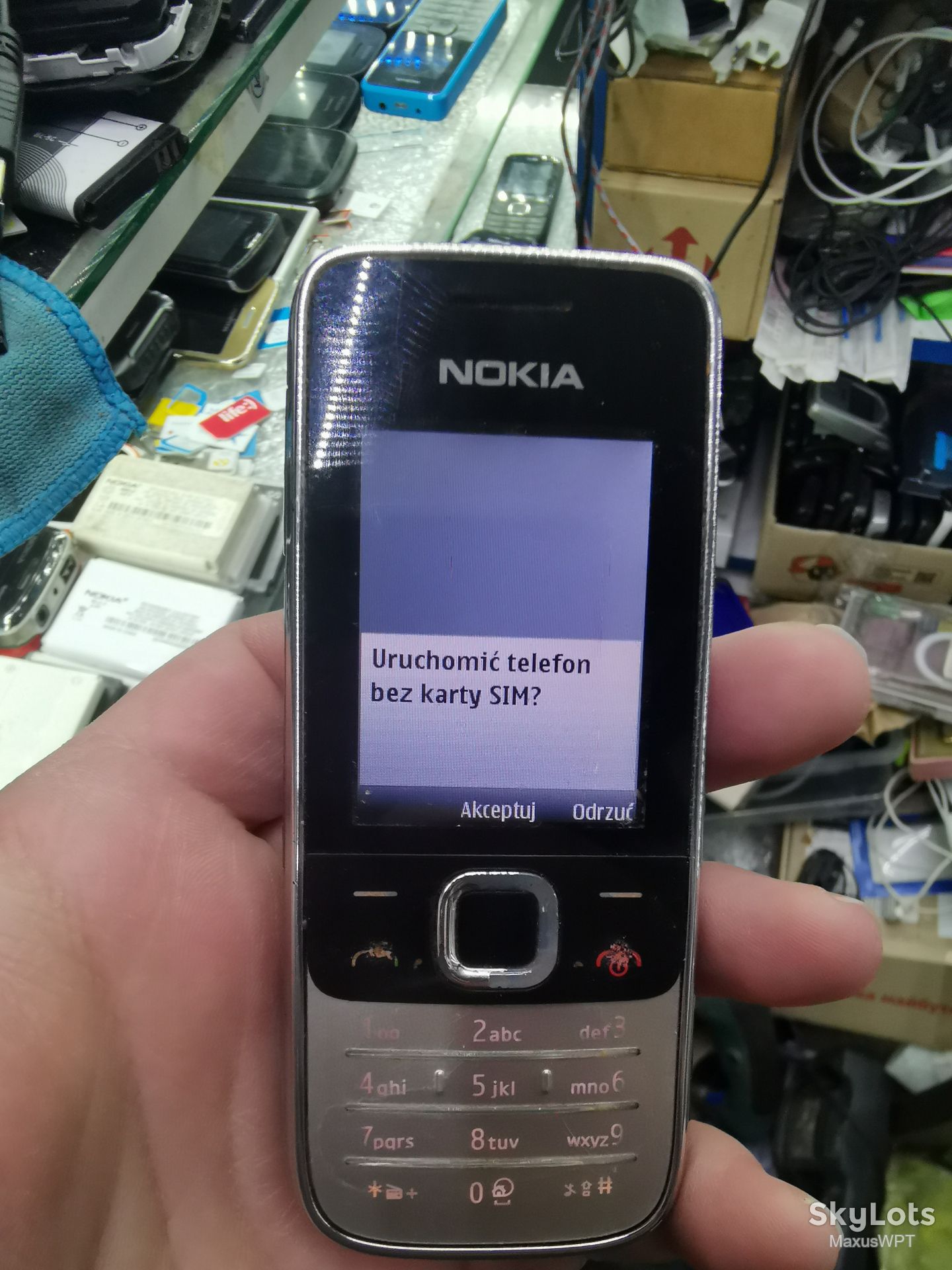 #1452 sklad Nokia 2730 silver orange - фото фото фото 1