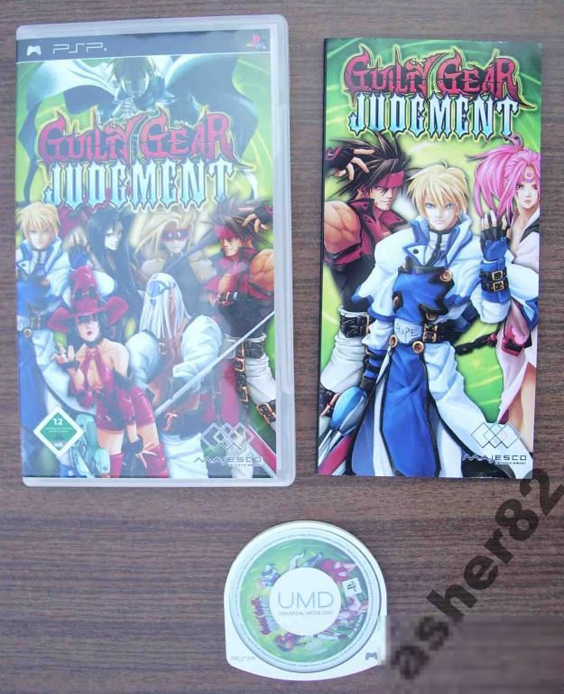 Игра на PSP "Guilty Gear Judgement"       (Регион 2) - фото фото фото 0