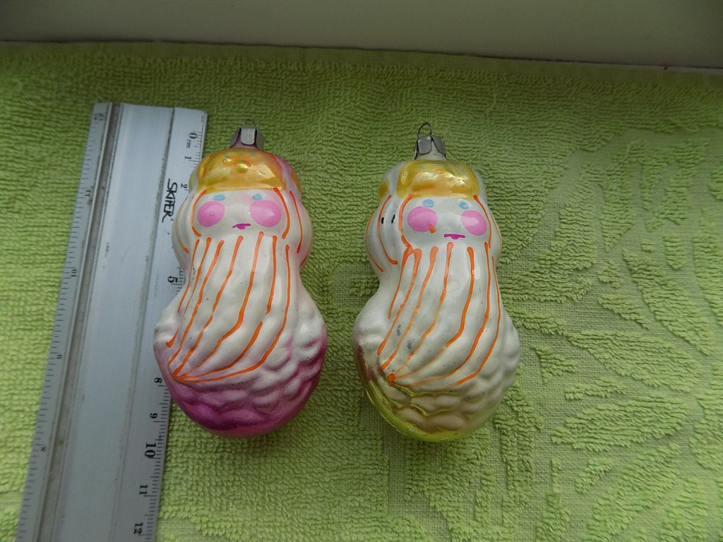 Елочная игрушка СССР Дед Мороз Цена за 1 шт - фото фото фото 0