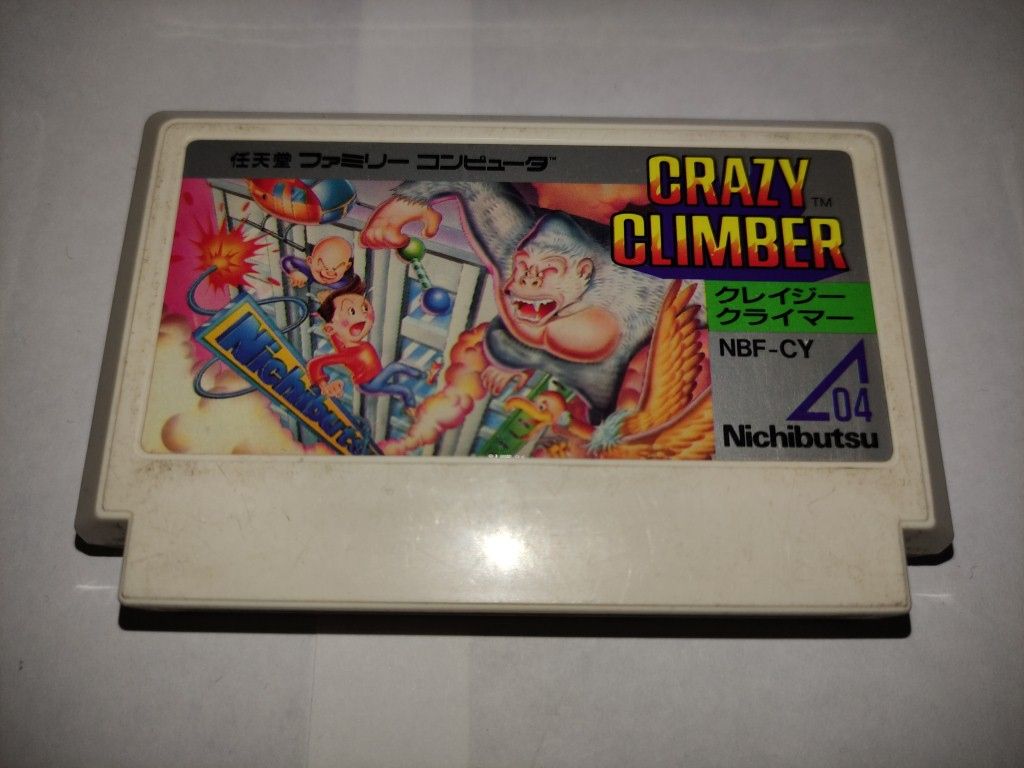 Crazy Climber FC Famicom Nintendo оригинал только картридж - фото фото фото 0