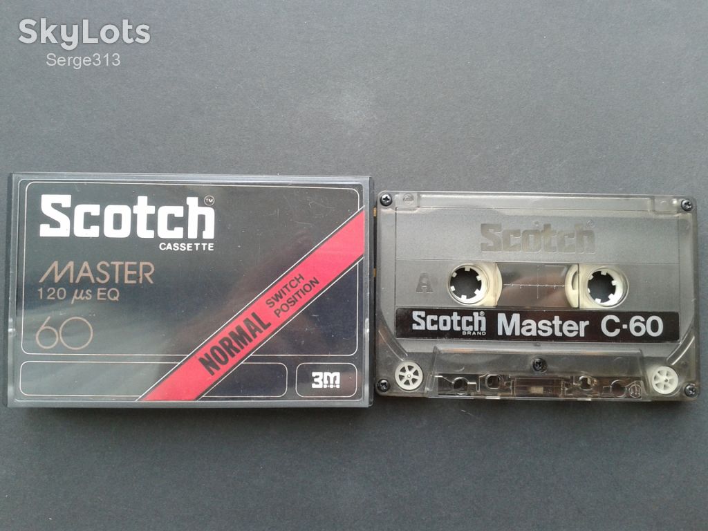Аудиокассеты Scotch Master C-60 - фото фото фото 0