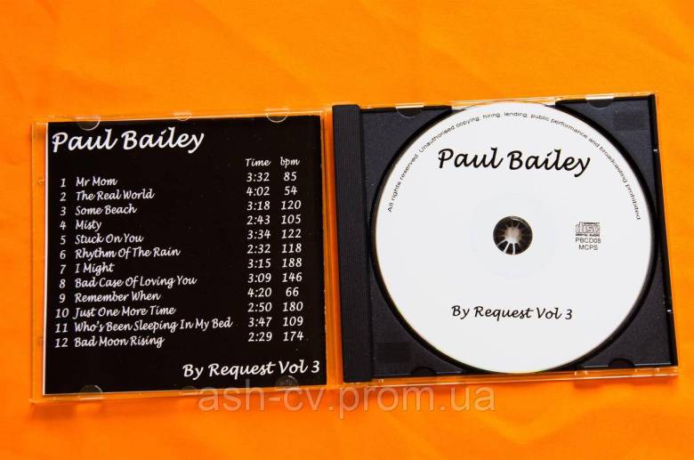 Музичний диск CD. PAUL BAILEY - фото фото фото 2
