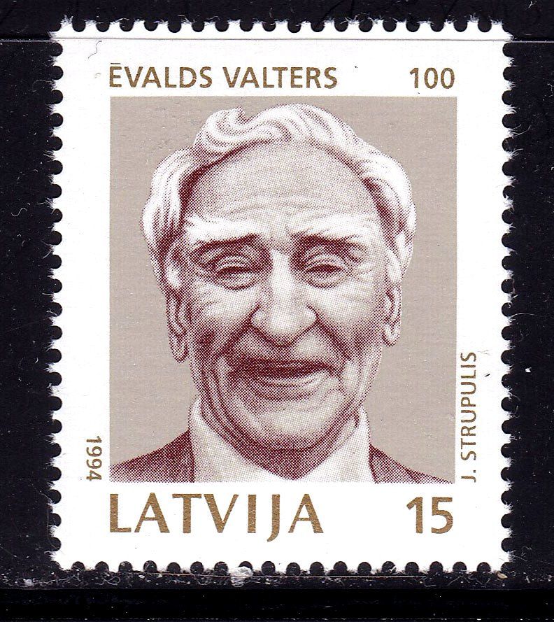 Латвия  1994 г MNH - личности - фото фото фото 0