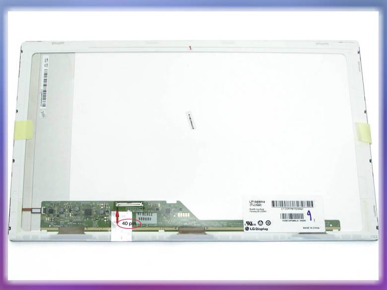 Матриця LP156WH2-TLF1, LP156WH2-TLE1, LP156WH2-TLQ2 15.6" Normal (1368*768, 40pin слева) Глянце - фото фото фото 1
