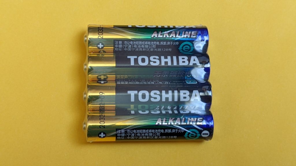 Toshiba AAA 1.5V Alkaline батарейка 4 шт. - фото фото фото 0