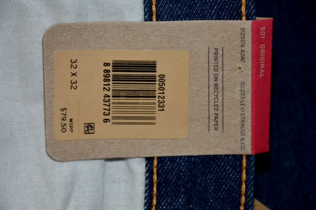 Джинси LEVIS 501 Original Fit Stretch Jeans The Rose Нові - фото фото фото 8