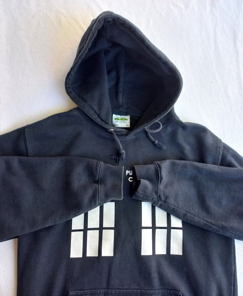 Толстовка худі Tardis, довжина 62 см. - фото фото фото 2
