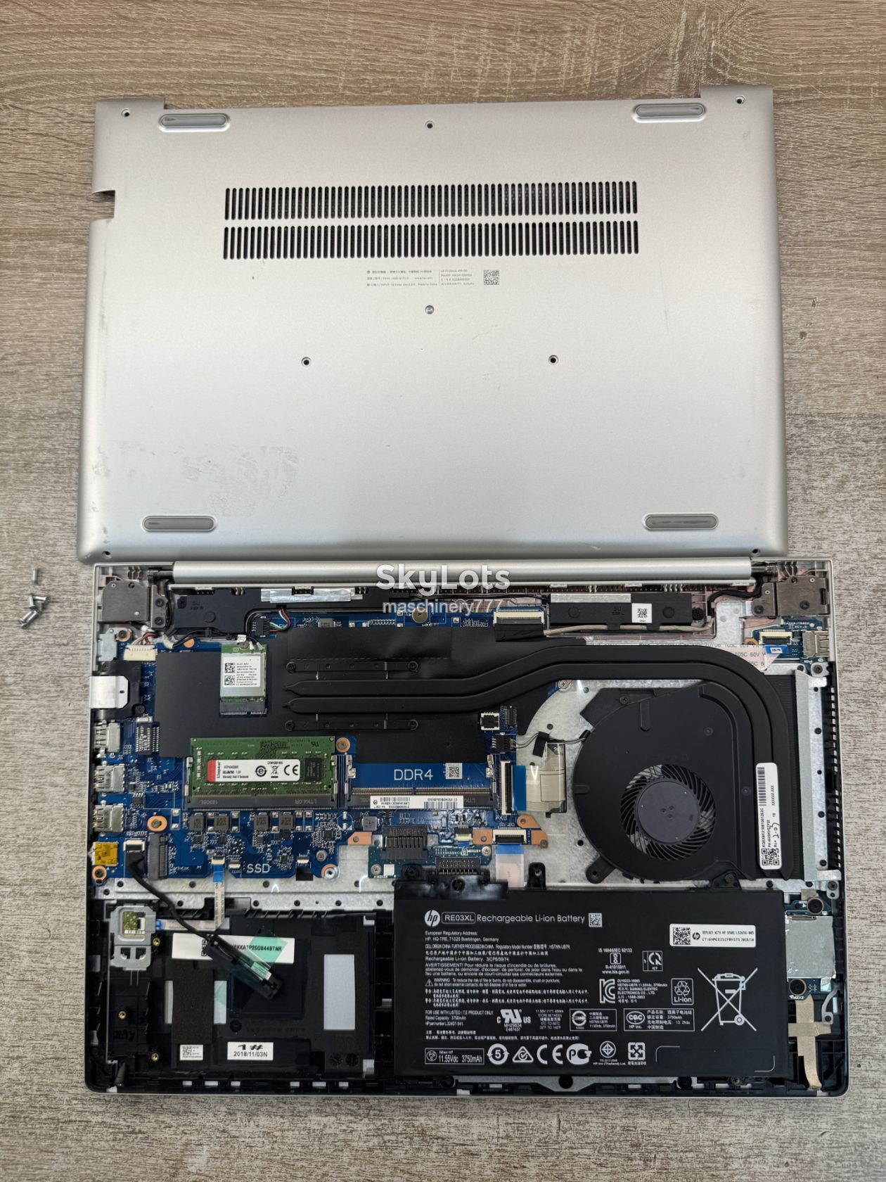 ноутбук hp probook 455 g6-amd Ryzen 5 2500u-8gb ram ddr4-№ss234 - фото фото фото 6