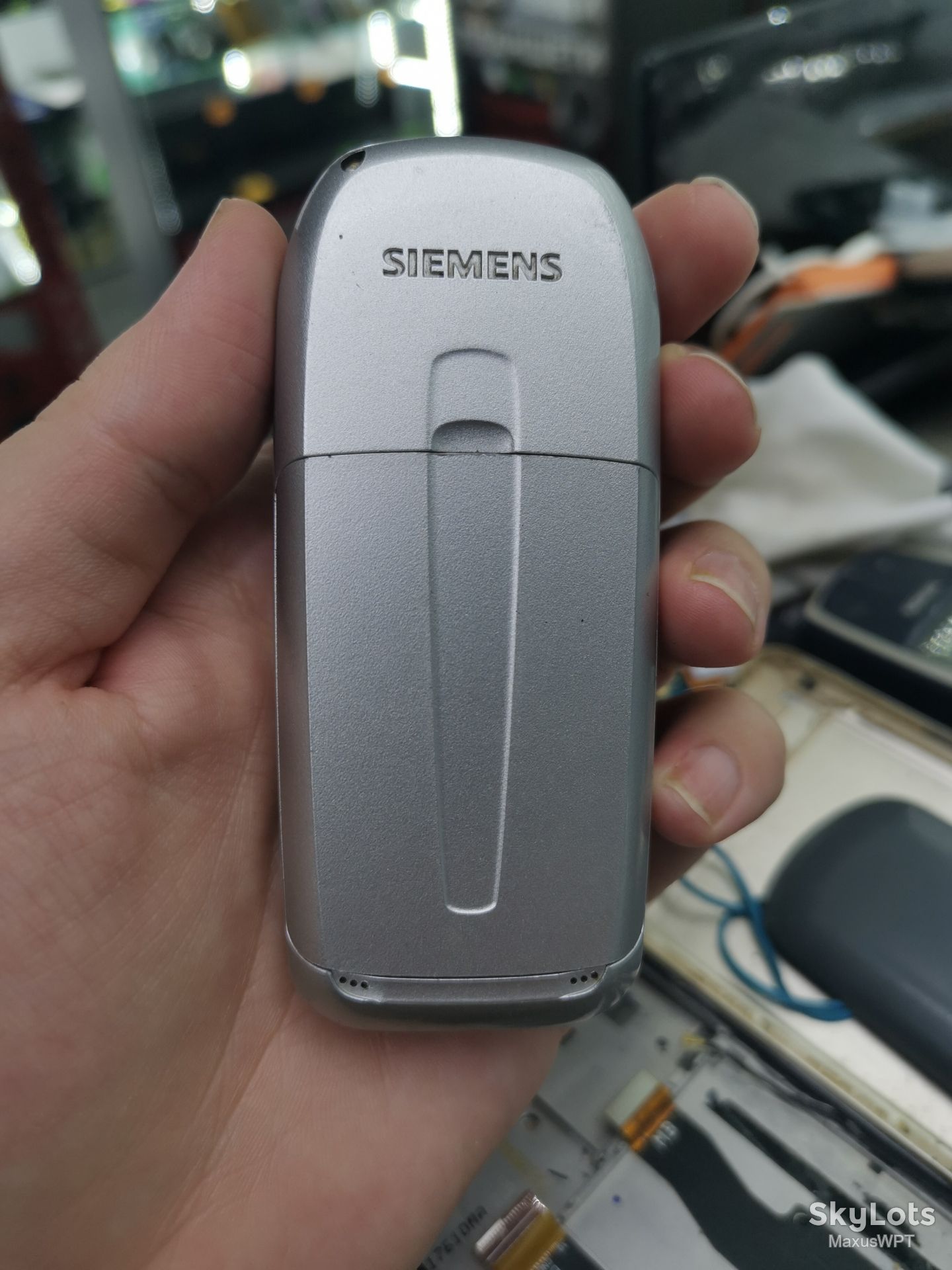 #1662 Sklad Siemens A70 a 40 silver - фото фото фото 3