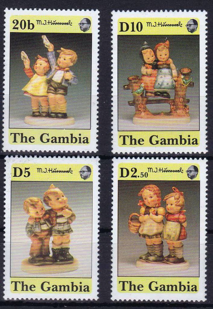 NM Гамбия  MNH - куклы - часть серии - фото фото фото 0