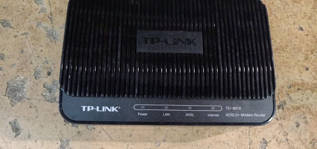 ADSL маршрутизатор TP-Link TD-8816 № 221808 - фото фото фото 1