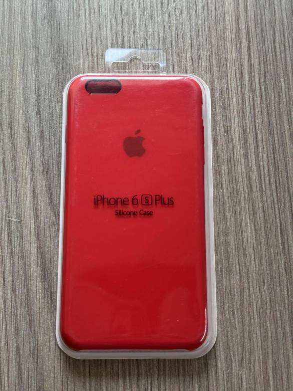 Чохол Silicone Case для Apple iPhone 6+ / 6S Plus Red - фото фото фото 0