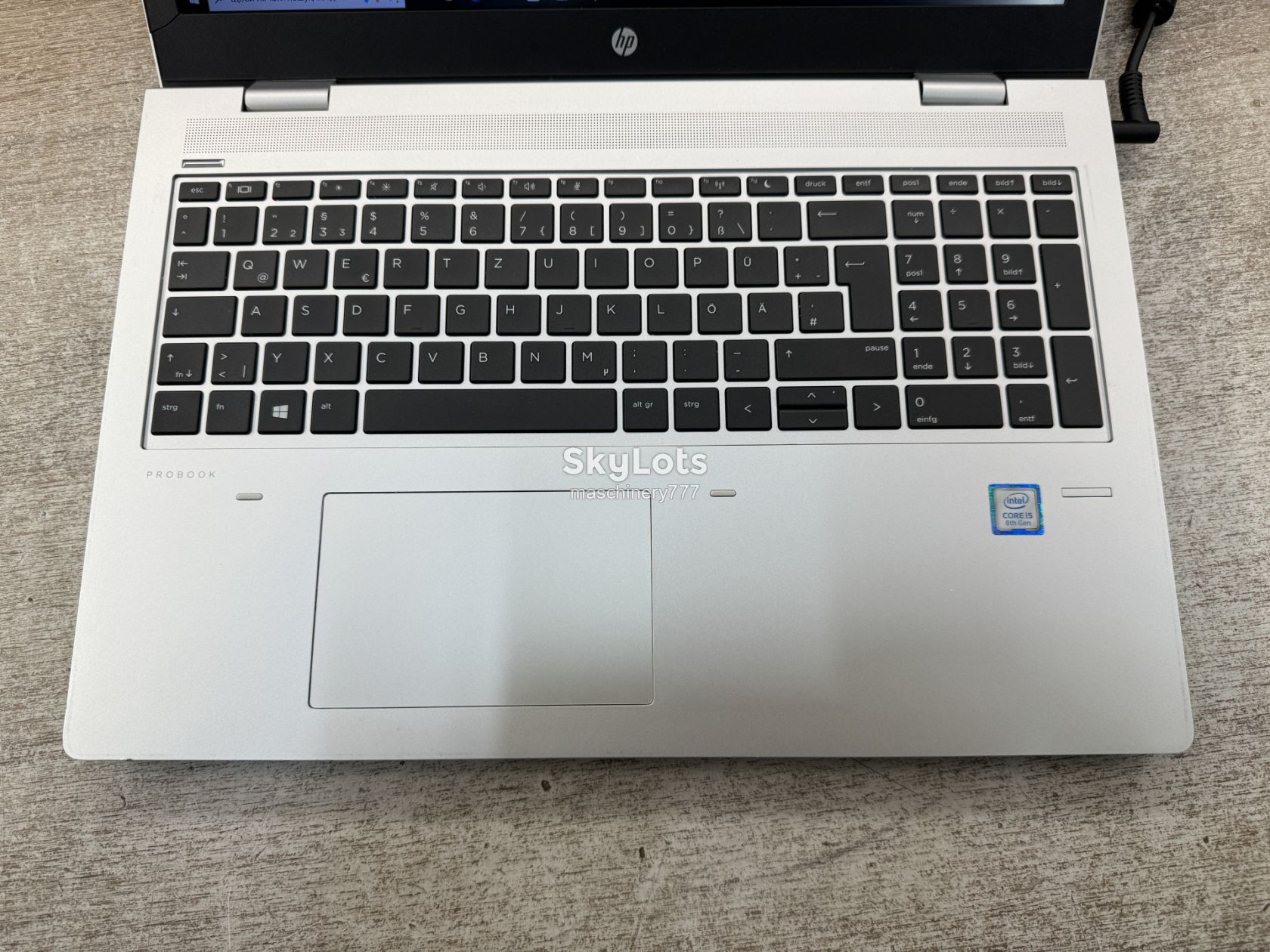 ноутбук hp probook 650 g4-intel core i5-8gen-4gb ram ddr4-№ss209 - фото фото фото 3