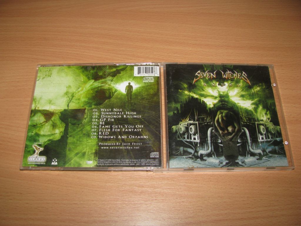 SEVEN WITCHES - Amped   (2005 Icarus Music) - фото фото фото 0