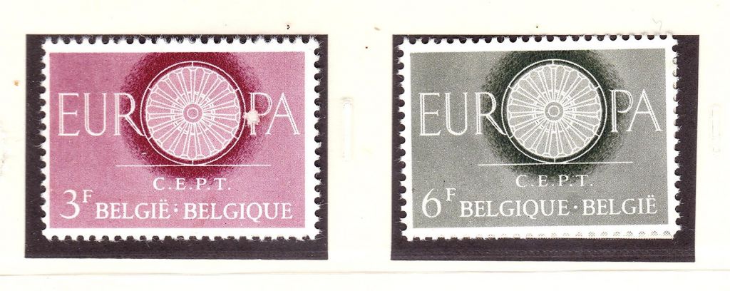 Бельгия 1960 г MNH  - - EUROPA CEPT - - фото фото фото 0