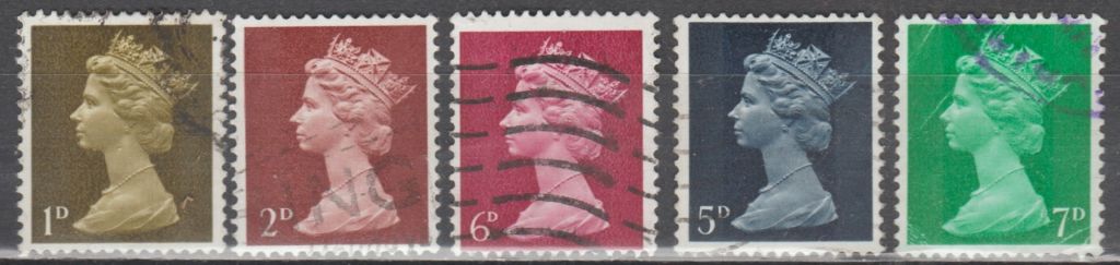 Великобритания Великобританія 1968 королева стандарт - фото фото фото 0