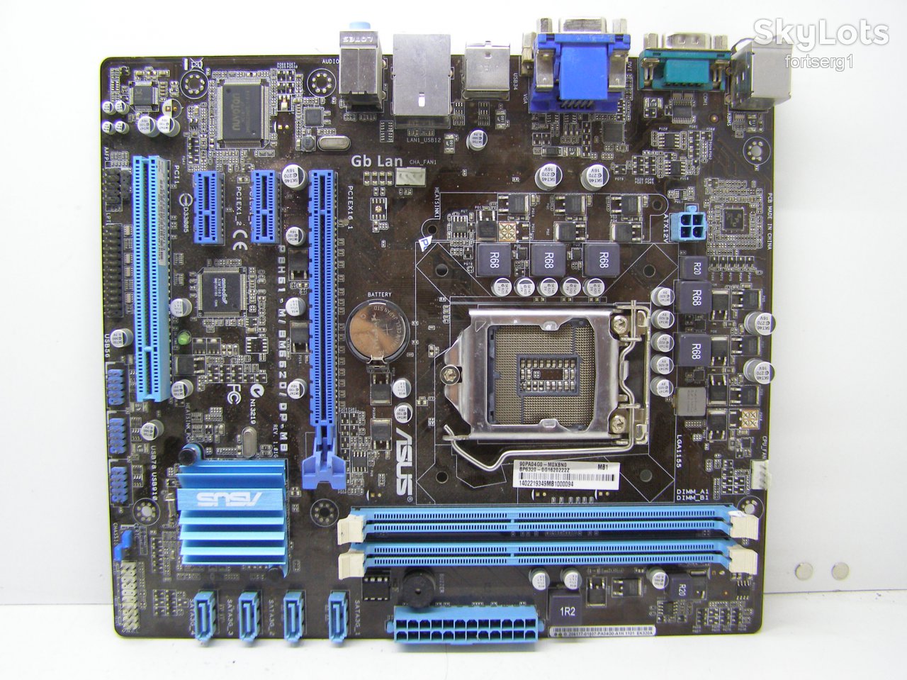 Материнская плата Asus P8H61-M  Socket: Intel LGA 1155/micro-ATX - фото фото фото 0