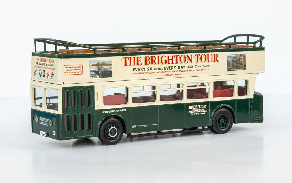 1:50 Leyland Atlantean open top bus Guide Friday, CORGI #33501 LE - фото фото фото 2