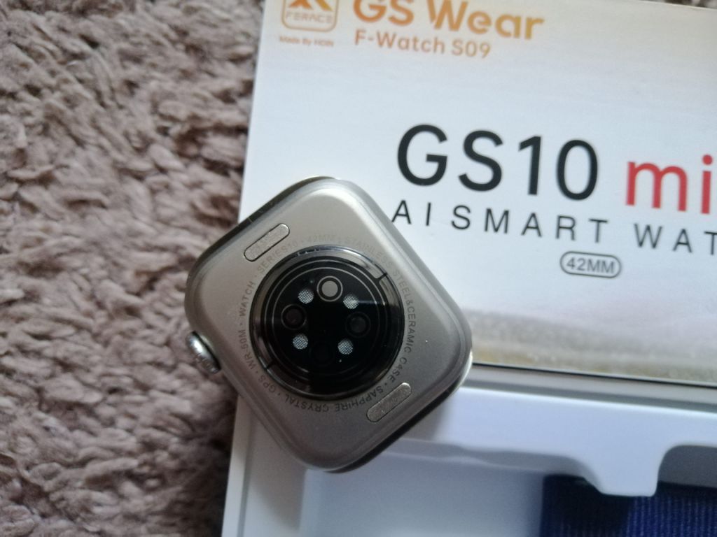 Фірмовий Металевий смарт годинник GS10 mini AI Smart Watch - фото фото фото 1