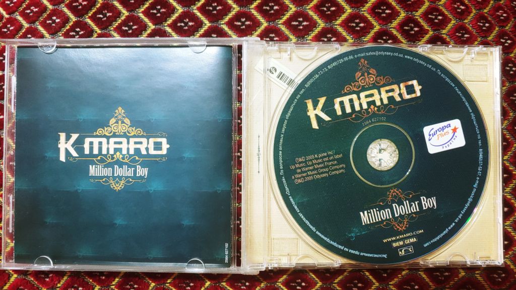 CD аудио K maro Million dollar boy - фото фото фото 2