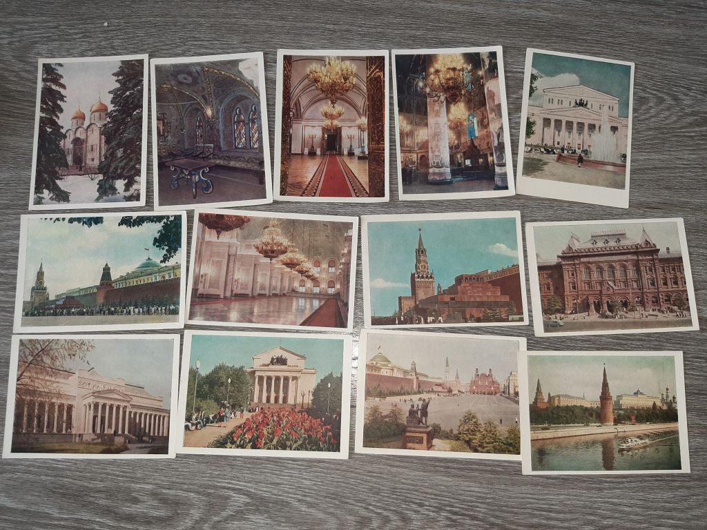 Открытка СССР Москва  1955г. - фото фото фото 0