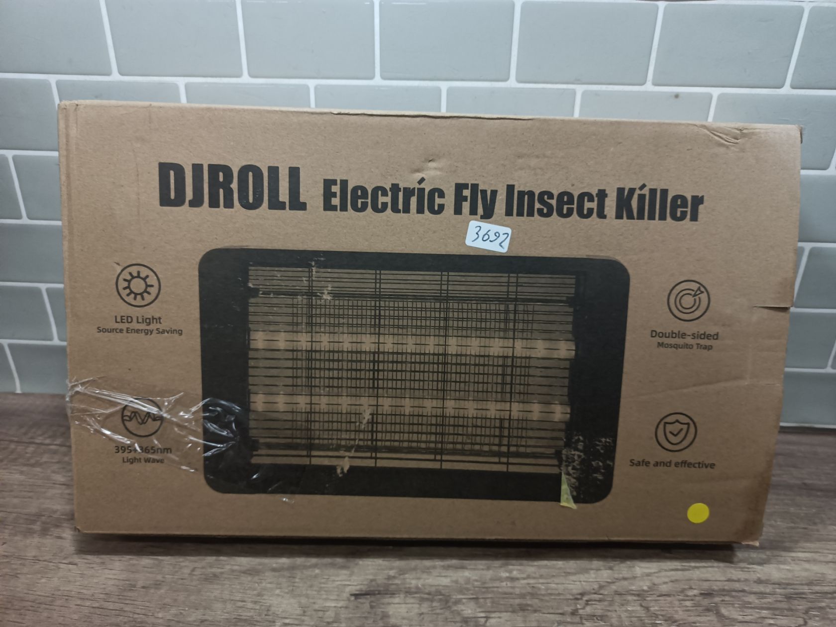 Електричний знищувач комах DJROLL Electric Fly Insect Killer 3692 - фото фото фото 1