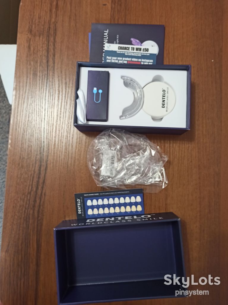 Набір для відбілювання зубів dentelo teeth whitening kit - фото фото фото 3