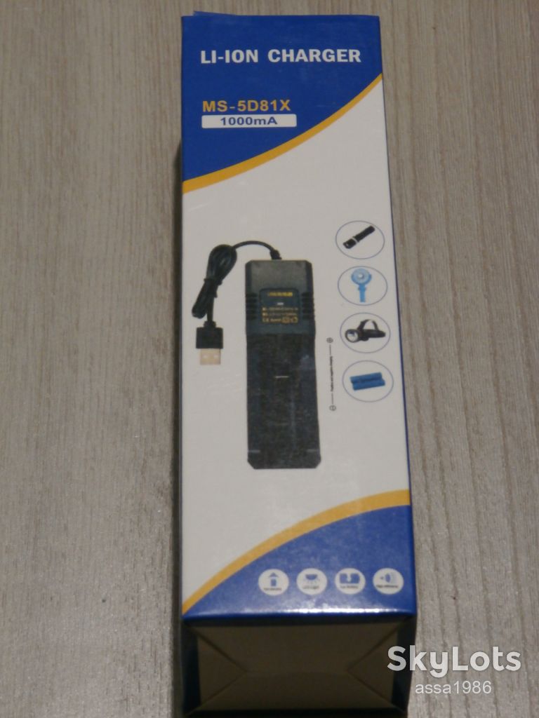 Зарядное устройство универсальное Li-ion Charger USB MS-5D81X 1000mA - фото фото фото 3
