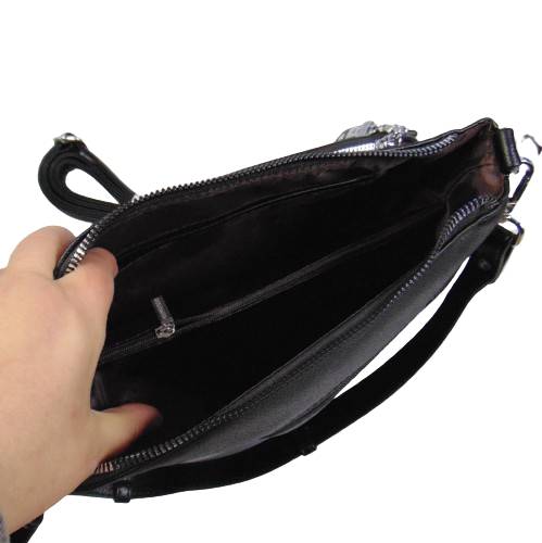Женская сумка Jack Lu 8006 черная - фото фото фото 5