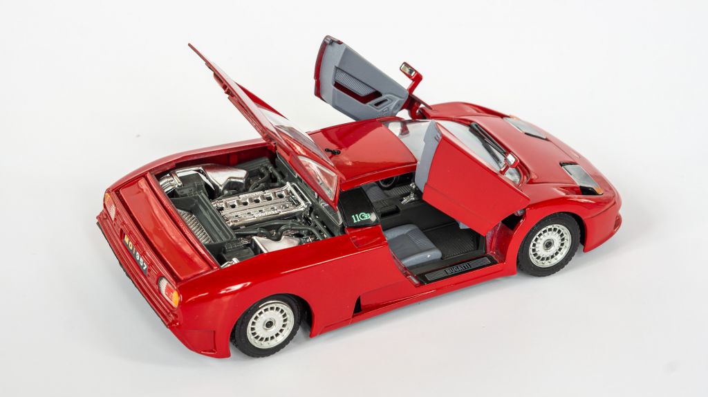 1:24 Bugatti 110 EB 1991 red, Bburago #0535 - фото фото фото 5