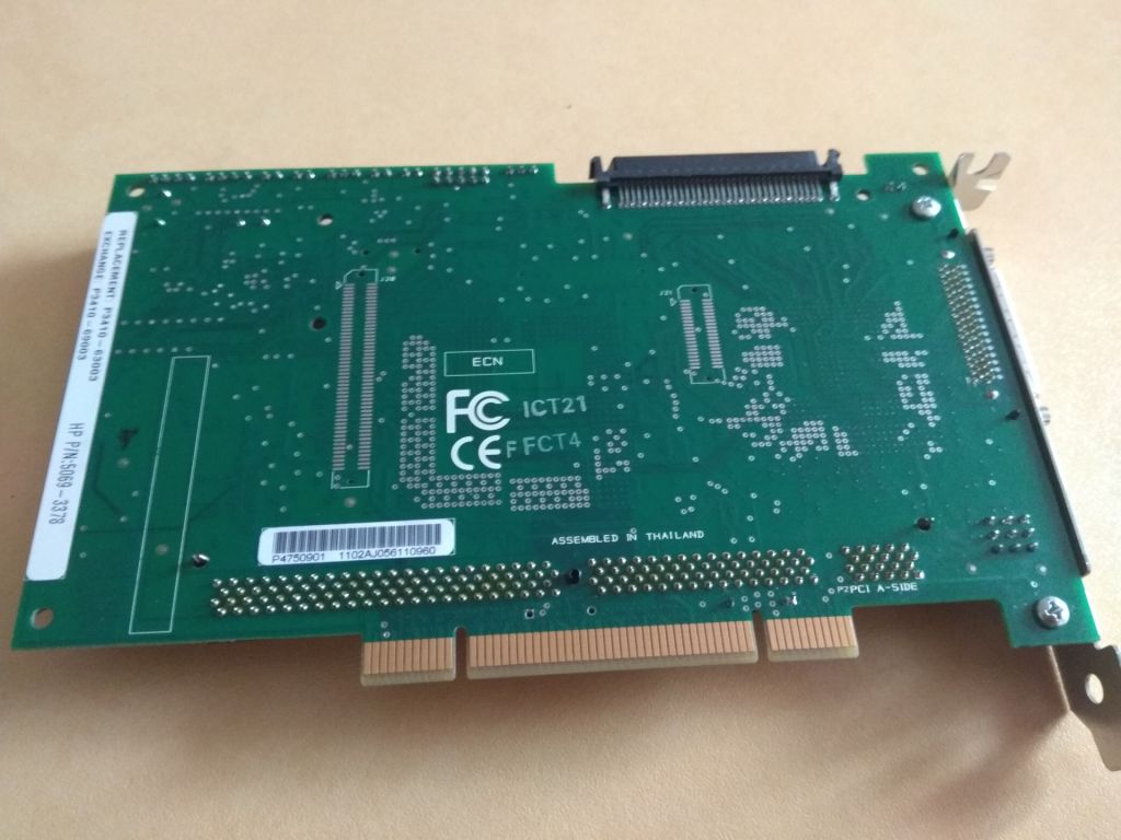Контролер HP P3410-69003 5069-3378 SCSI RAID Controller Card - фото фото фото 1