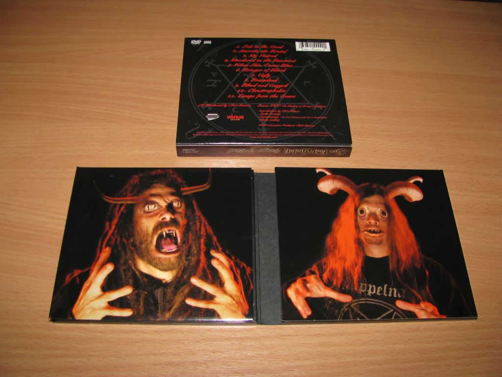 SIX FEET UNDER - Bringer Of Blood  (2003 Metal Blade CD/DVD,1st press,USA) - фото фото фото 1