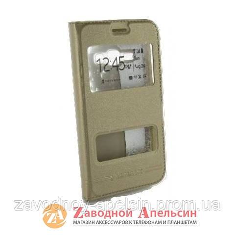 Чехол книжка Samsung J1 J120 2016 Smart Case gold - фото фото фото 0