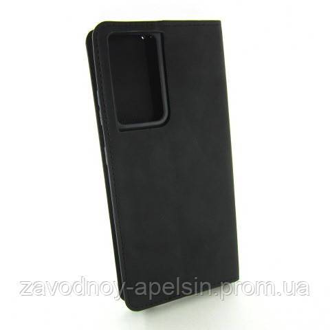 Чехол книжка Samsung G998 S21 Ultra Premium Case (черный) - фото фото фото 2
