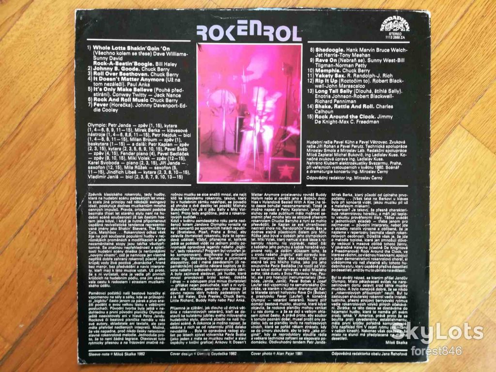 Olympic-Rock and roll  (6)-Ex., Чехословаччина - фото фото фото 1