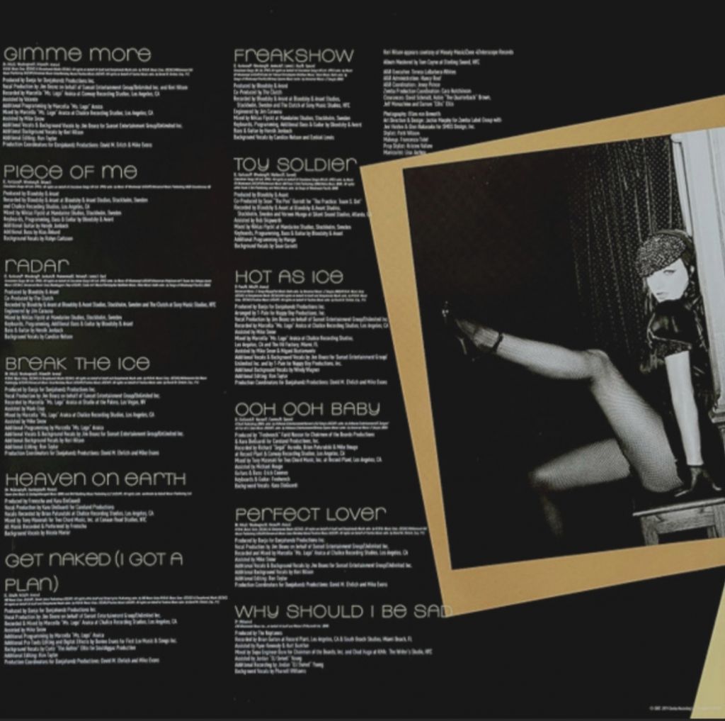 Britney Spears - Blackout - 2007.  (LP). 12. Coloured Vinyl. Пластинка. Europe. S/S. - фото фото фото 3