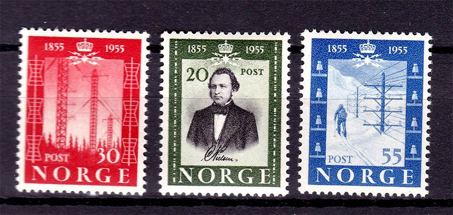 ZM Норвегия  1954 г  MNH  - - фото фото фото 0