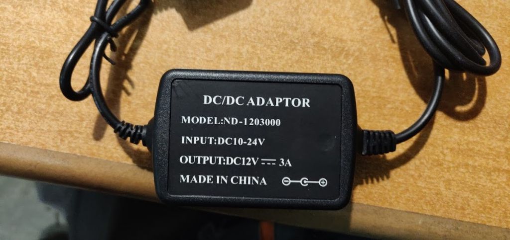 Автомобильное зарядное устройство DC/DC Adaptor ND-1203000 12V 3A № 201012 - фото фото фото 1