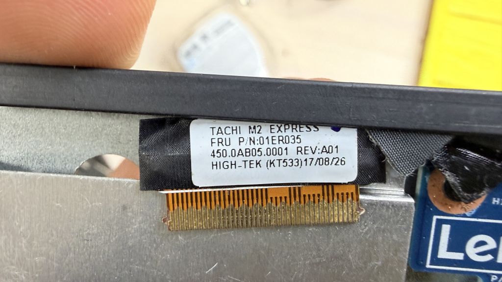 Корзина SSD для Lenovo ThinkPad P51s  (2160) Б/В - фото фото фото 2